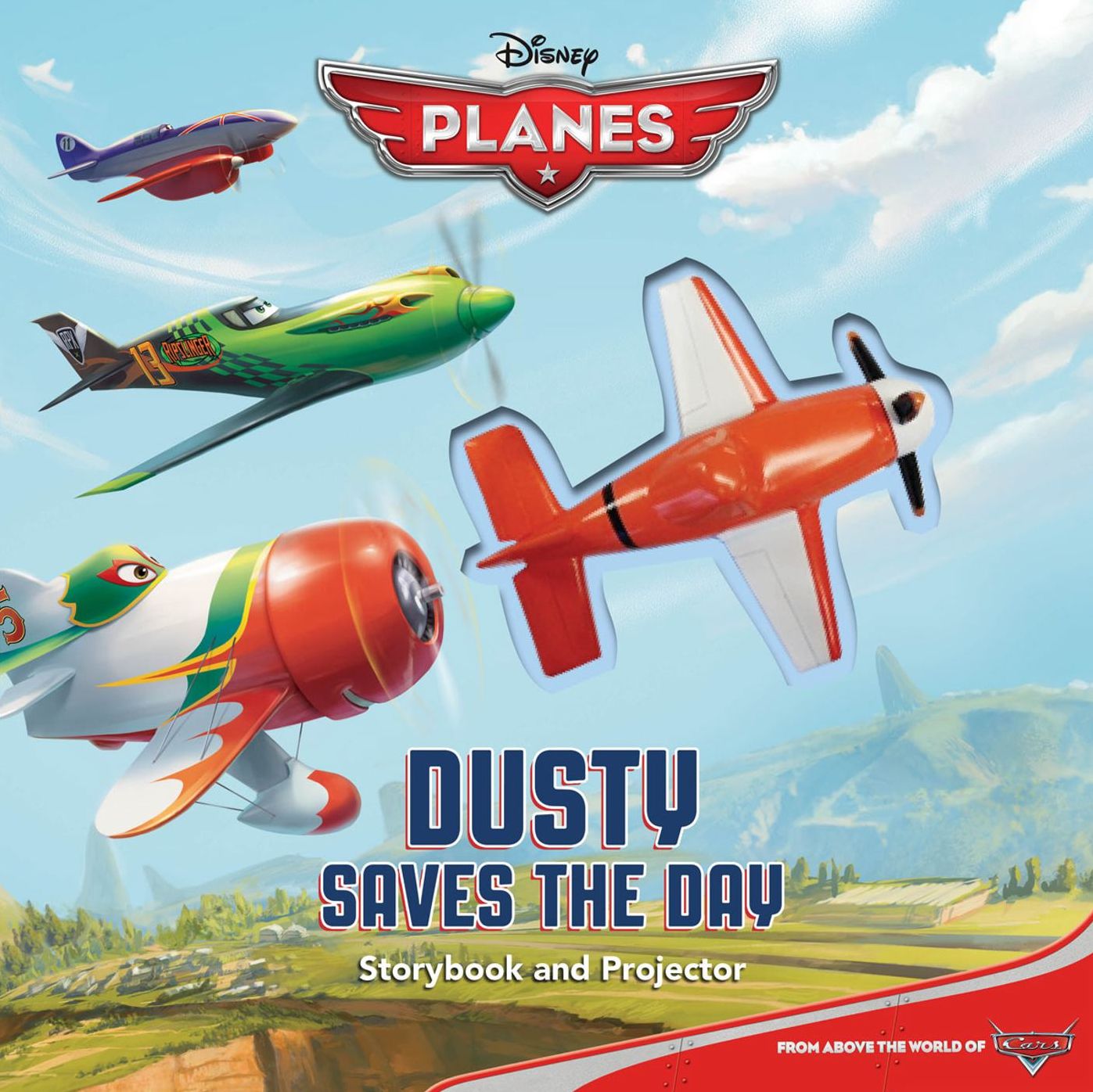 Disney Planes Dusty Saves the Day!: Storybook & Projector