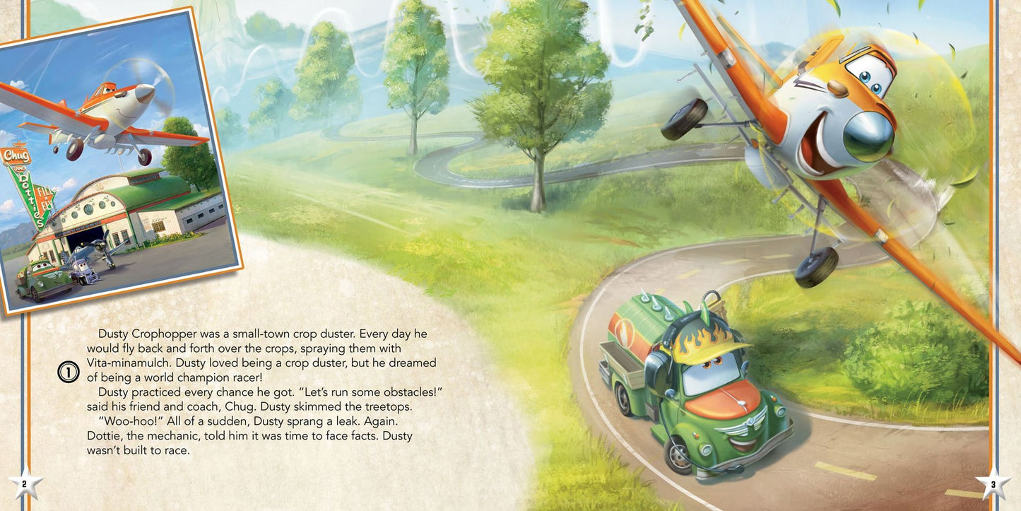 Disney Planes Dusty Saves the Day!: Storybook & Projector