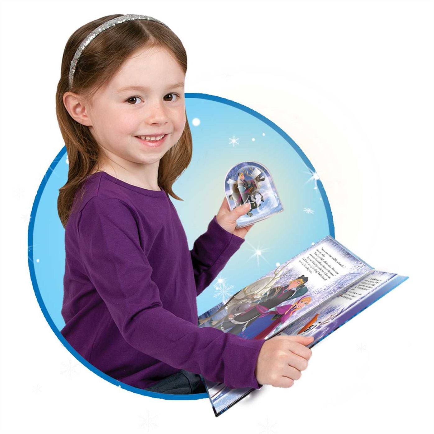 Disney Frozen A Frozen Heart: Storybook with Snowglobe