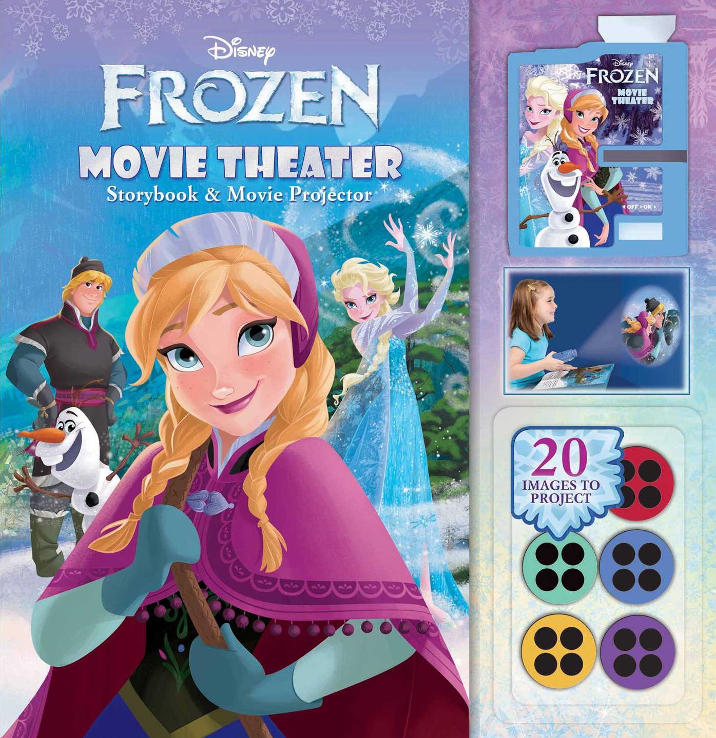 Disney Frozen Movie Theater: Storybook & Movie Projector