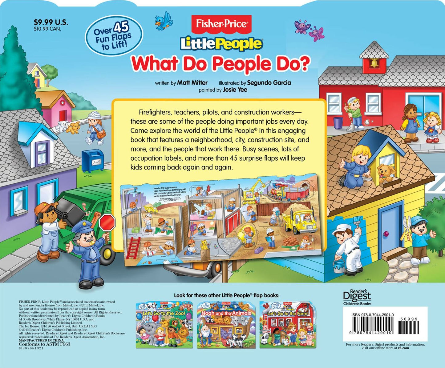 FIsher-Price Little People What Do People Do?: Lift-the-Flap