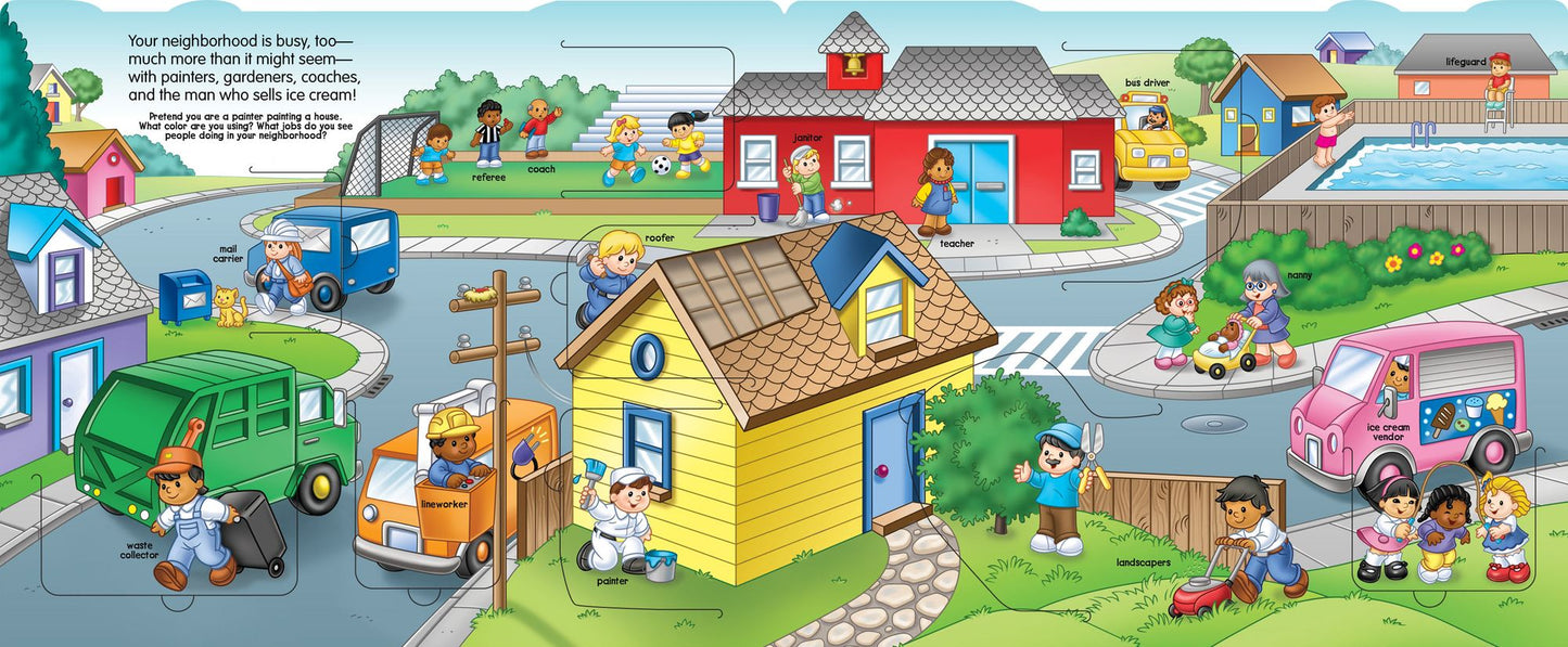 FIsher-Price Little People What Do People Do?: Lift-the-Flap