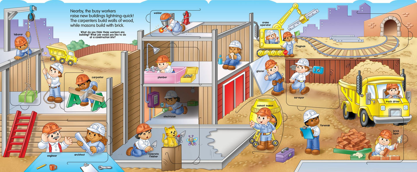FIsher-Price Little People What Do People Do?: Lift-the-Flap