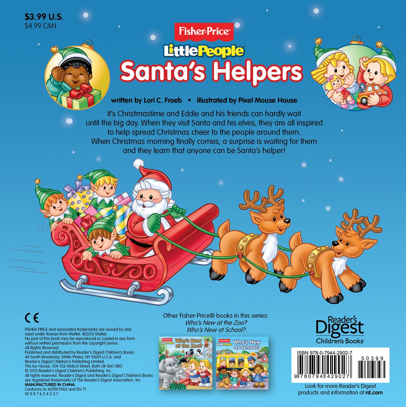 Fisher-Price Little People Santa's Helpers