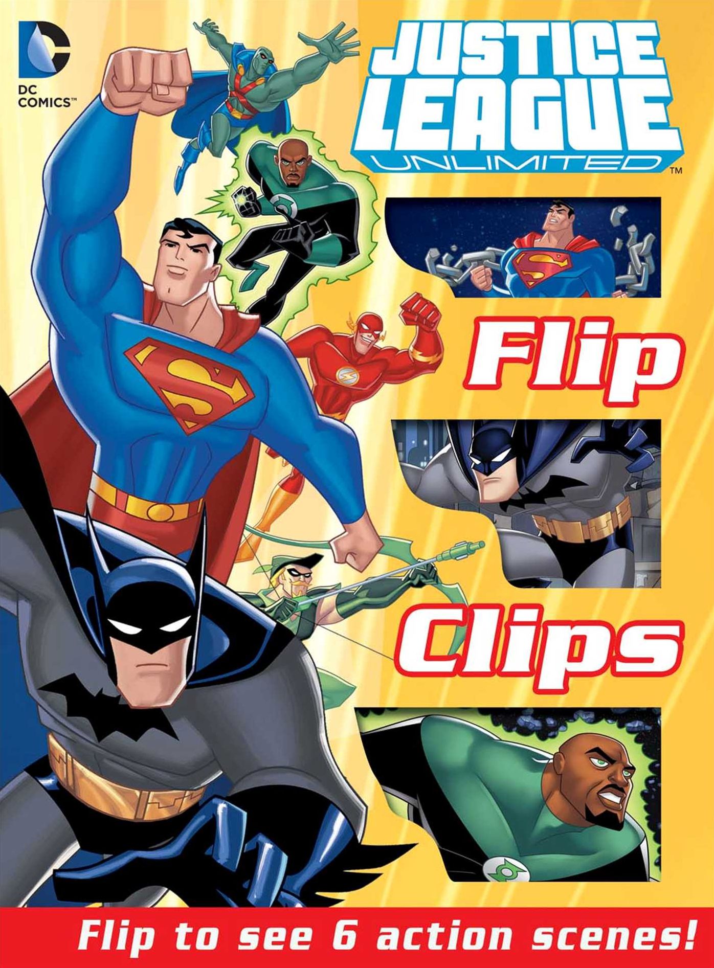 DC Justice League Flip Clips