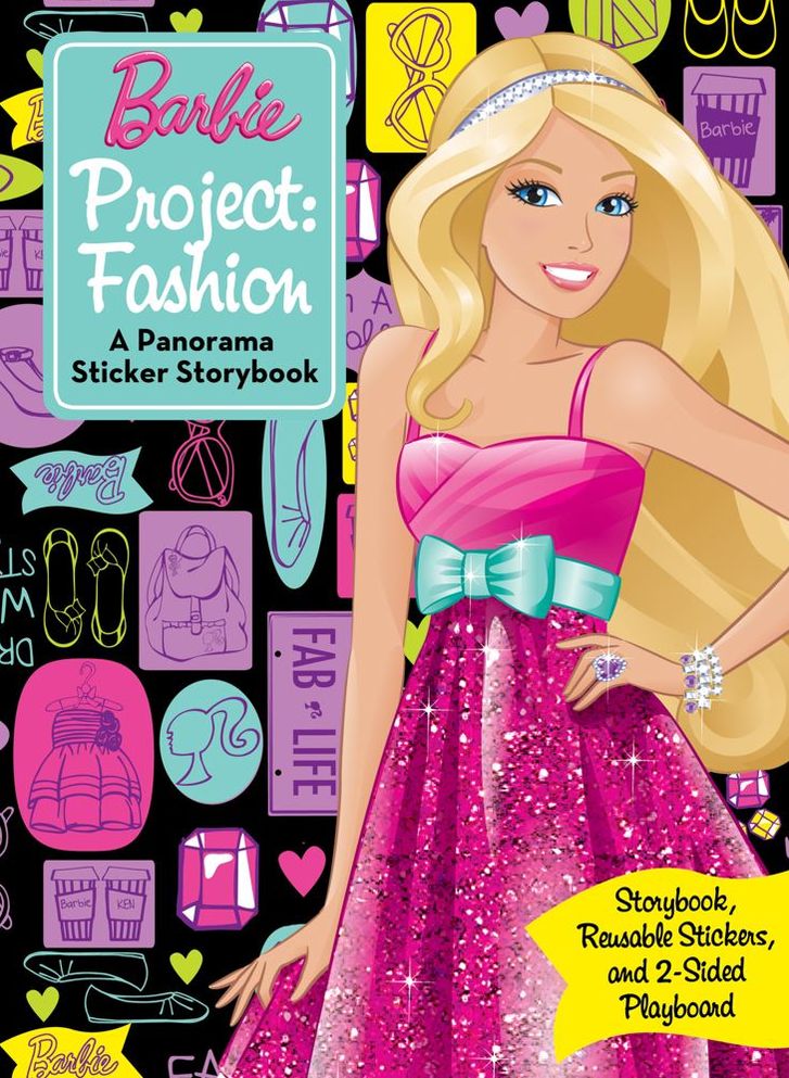 Barbie Project: Fashion: Panorama Sticker Storybook