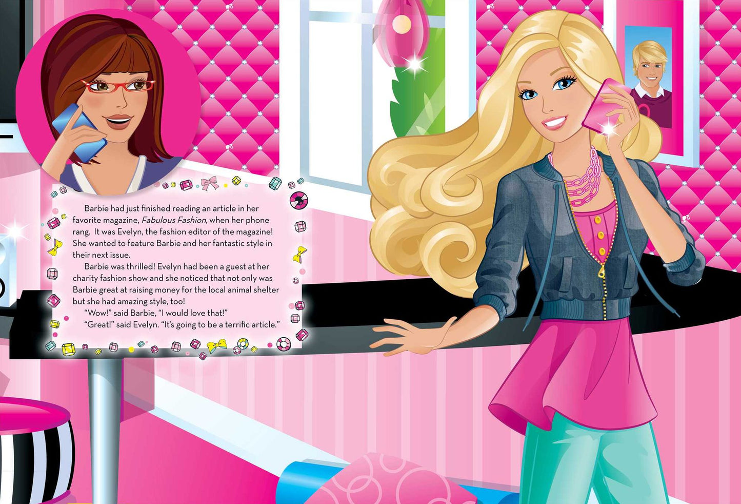 Barbie Project: Fashion: Panorama Sticker Storybook