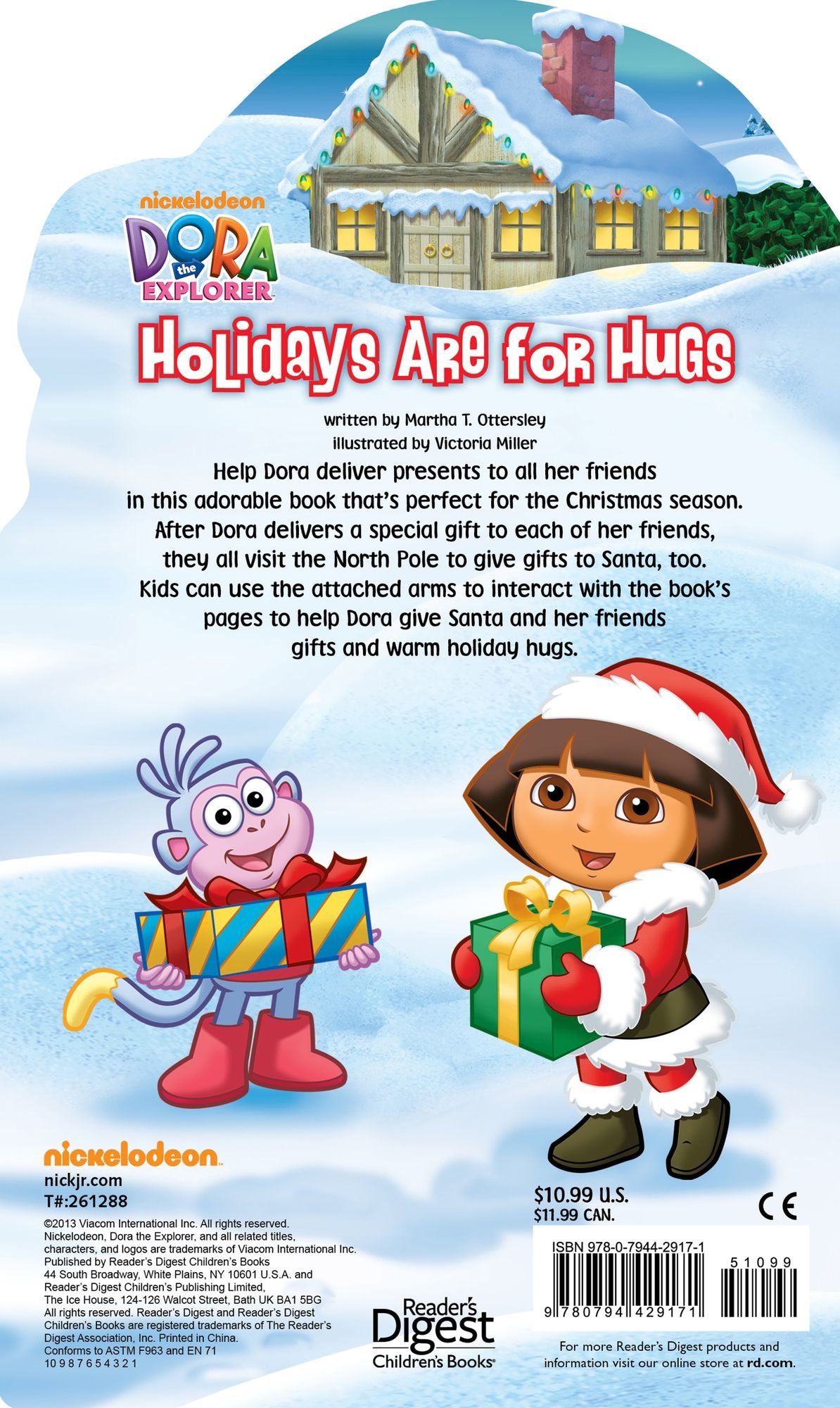 Dora the Explorer Holidays Are for Hugs: A Hugs Book