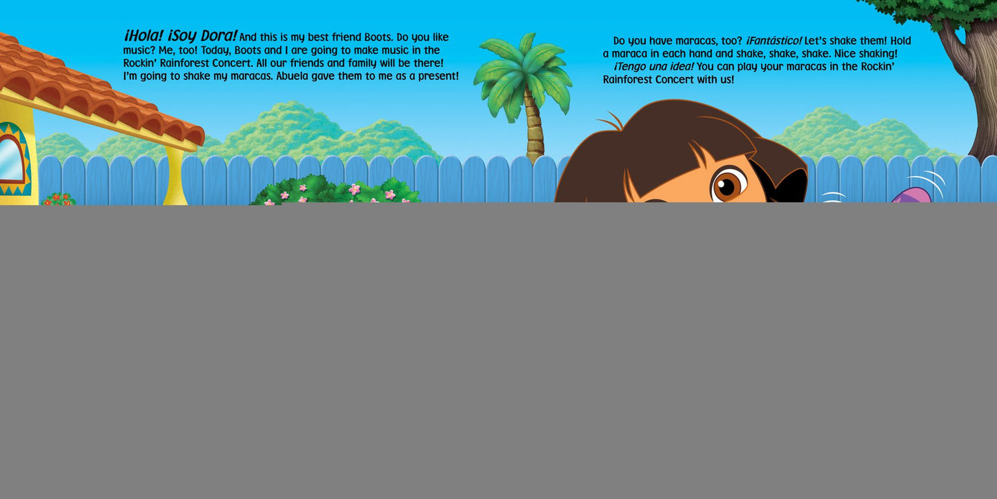 Dora the Explorer Rockin' Maraca Adventure: Storybook with Maracas
