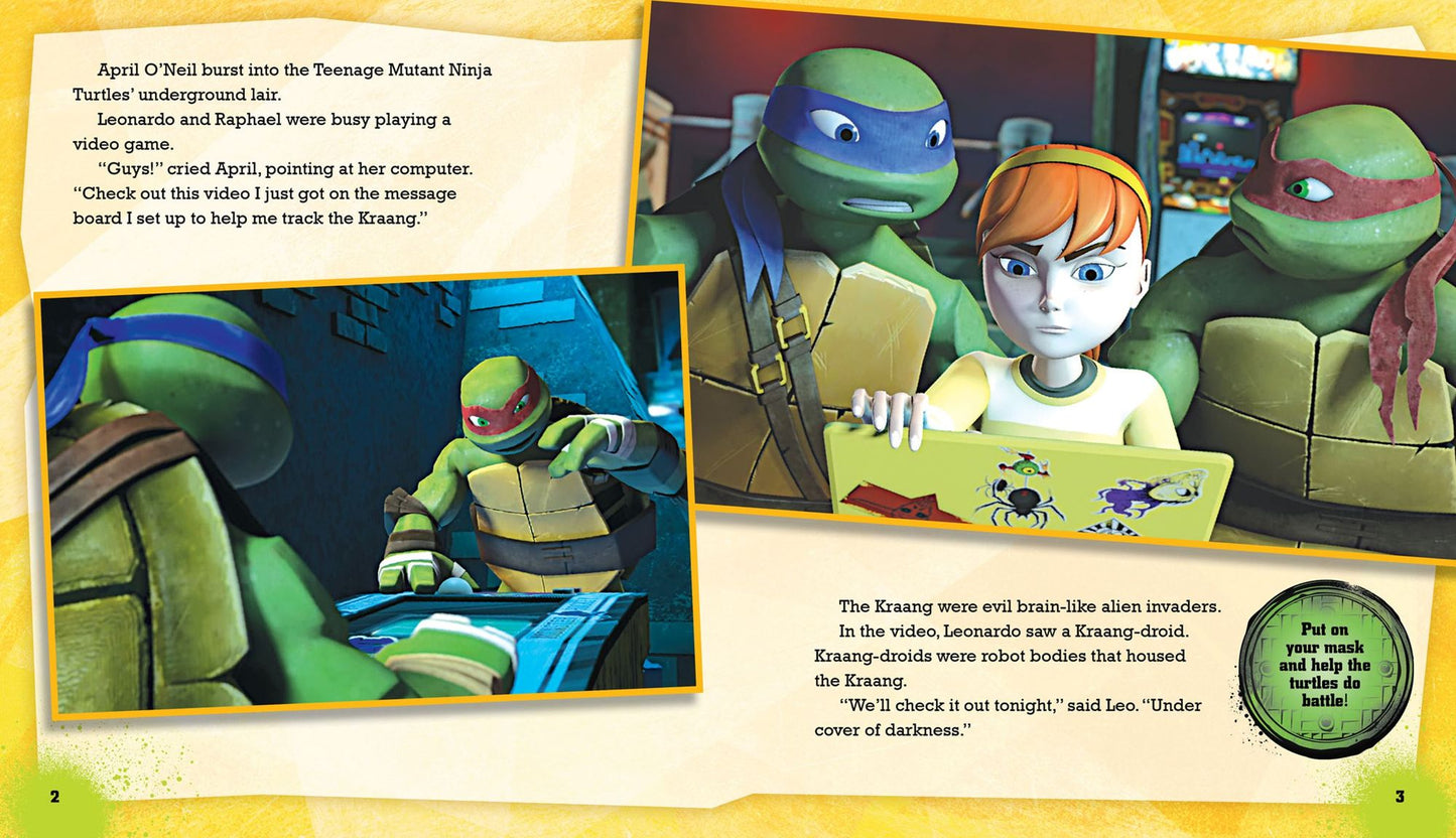 Teenage Mutant Ninja Turtles Masked Heroes: Book with Mask