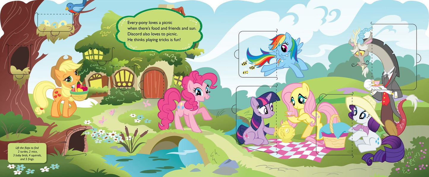 My Little Pony Pony Friends Are Forever: A Lift-the-Flap Book
