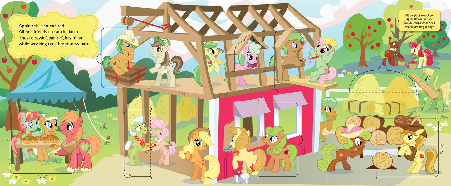 My Little Pony Pony Friends Are Forever: A Lift-the-Flap Book
