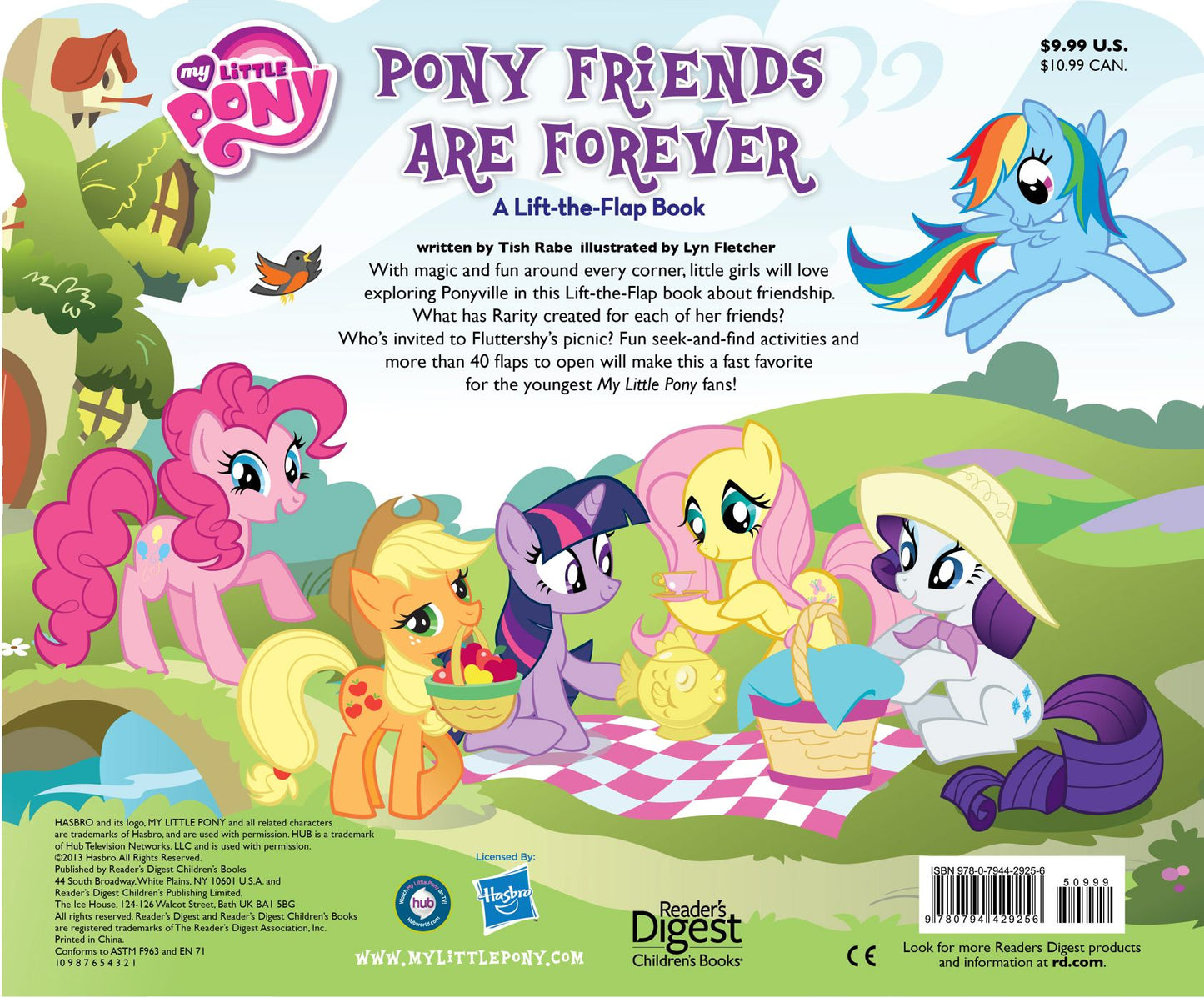 My Little Pony Pony Friends Are Forever: A Lift-the-Flap Book