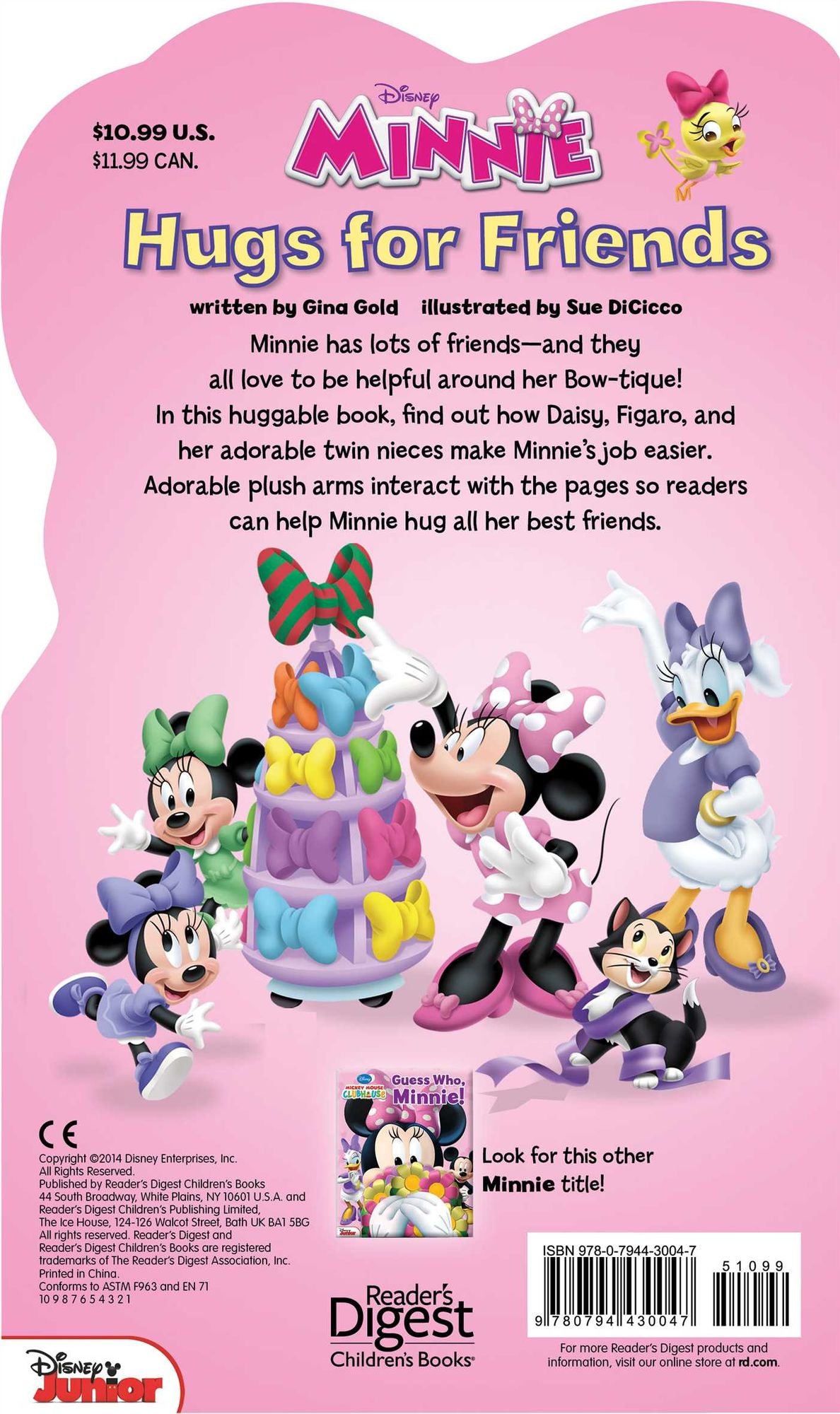 Disney Minnie Mouse Hugs for Friends: A Hugs Book
