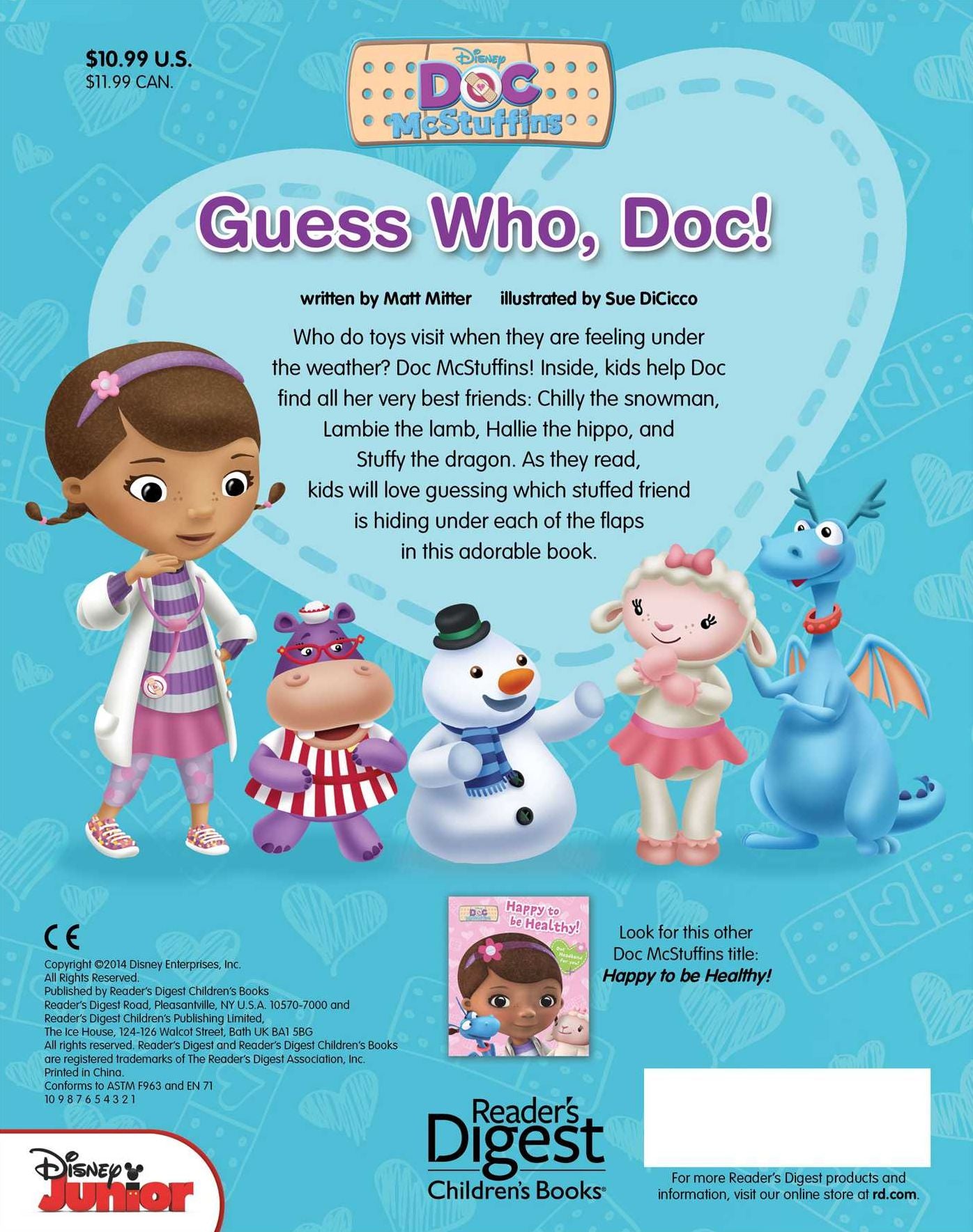 Disney Doc McStuffins Guess Who, Doc!