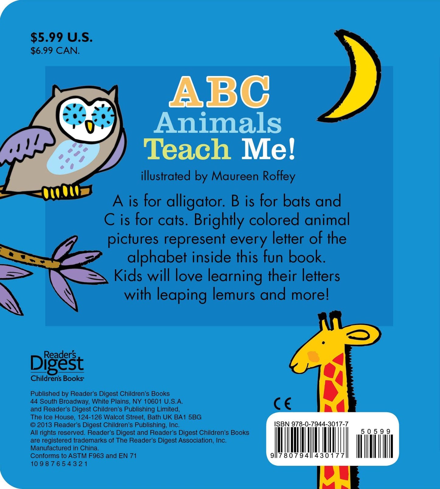 A B C Animals Teach Me!