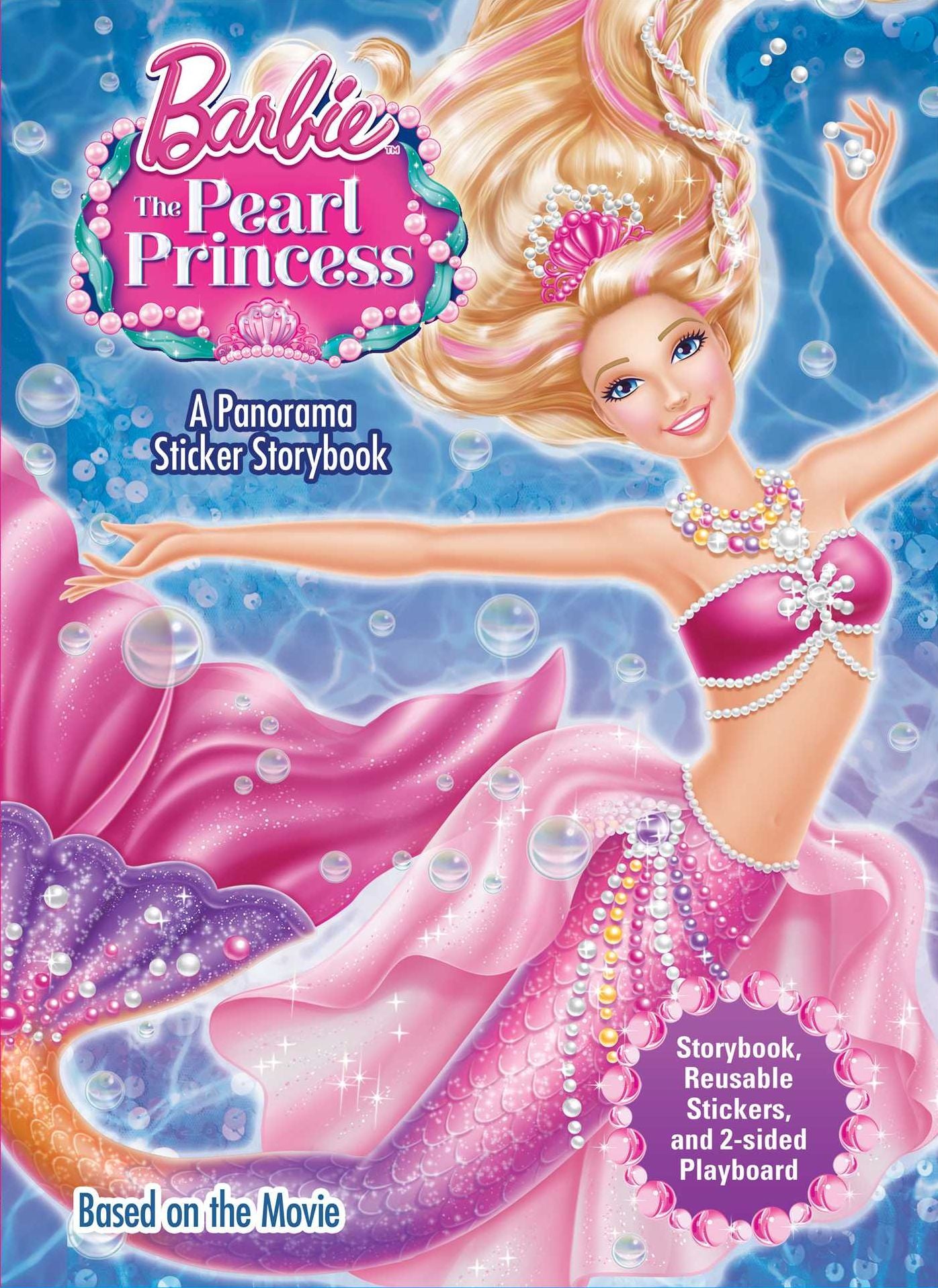 Barbie New Movie March 2014: A Panorama Sticker Storybook