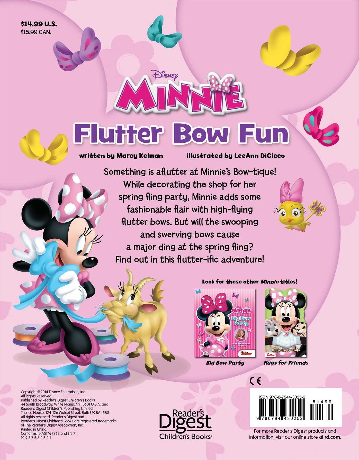 Disney Minnie Mouse Flutter Bow Fun