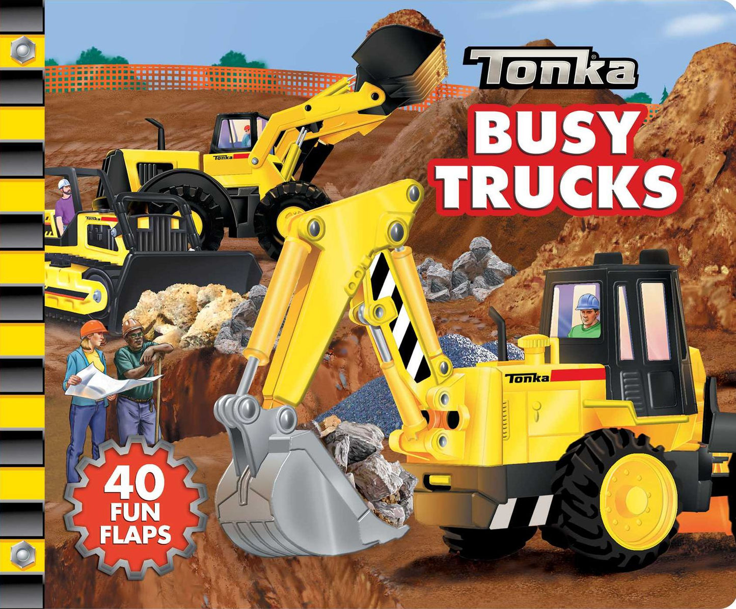 TONKA Busy Trucks: A Lift-the-Flap Book