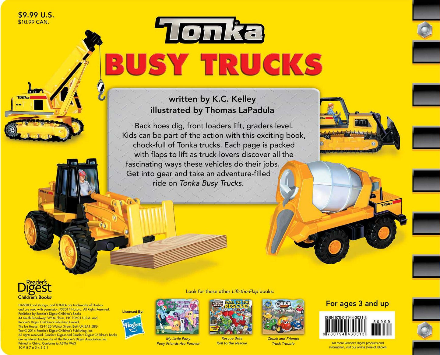 TONKA Busy Trucks: A Lift-the-Flap Book