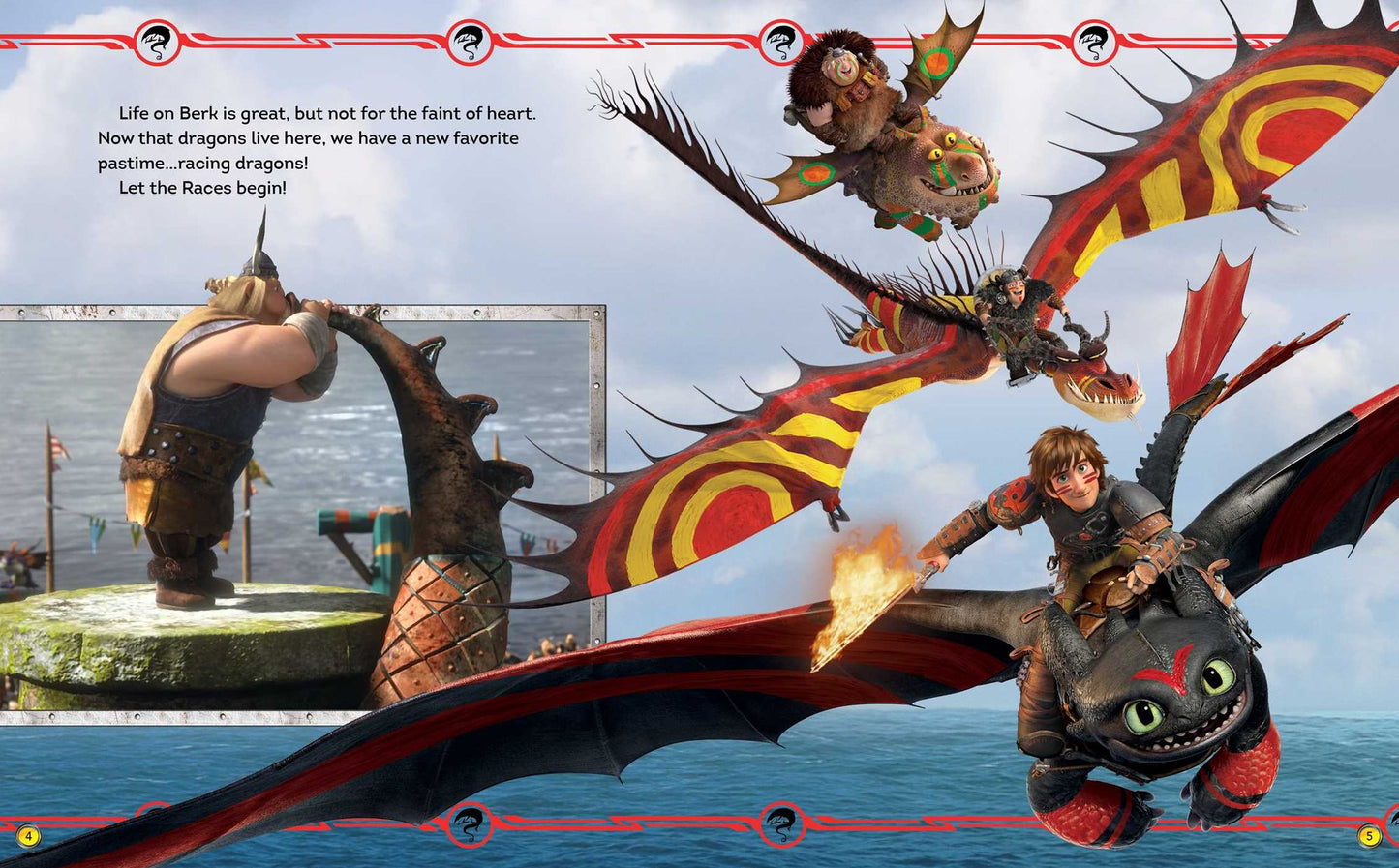 Dreamworks How to Train Your Dragon 2: Time to Race!