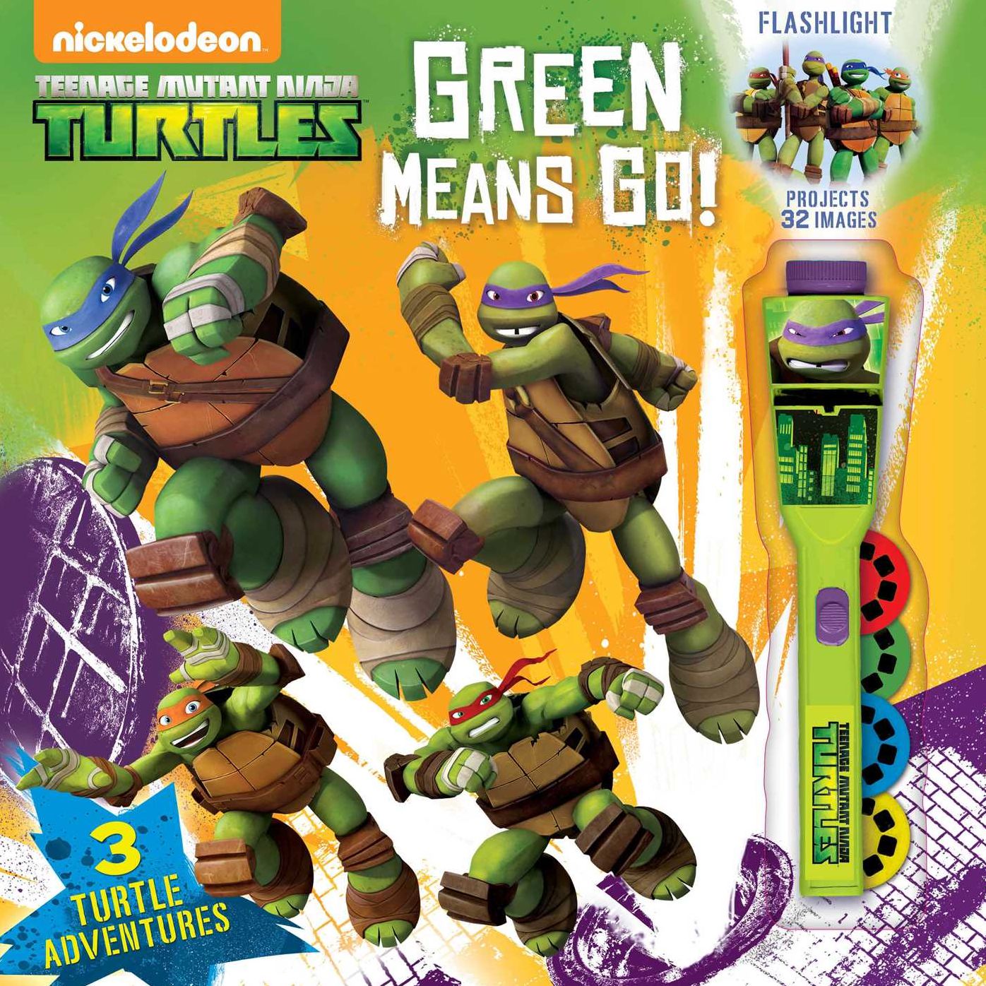 Teenage Mutant Ninja Turtles Green Means GO!
