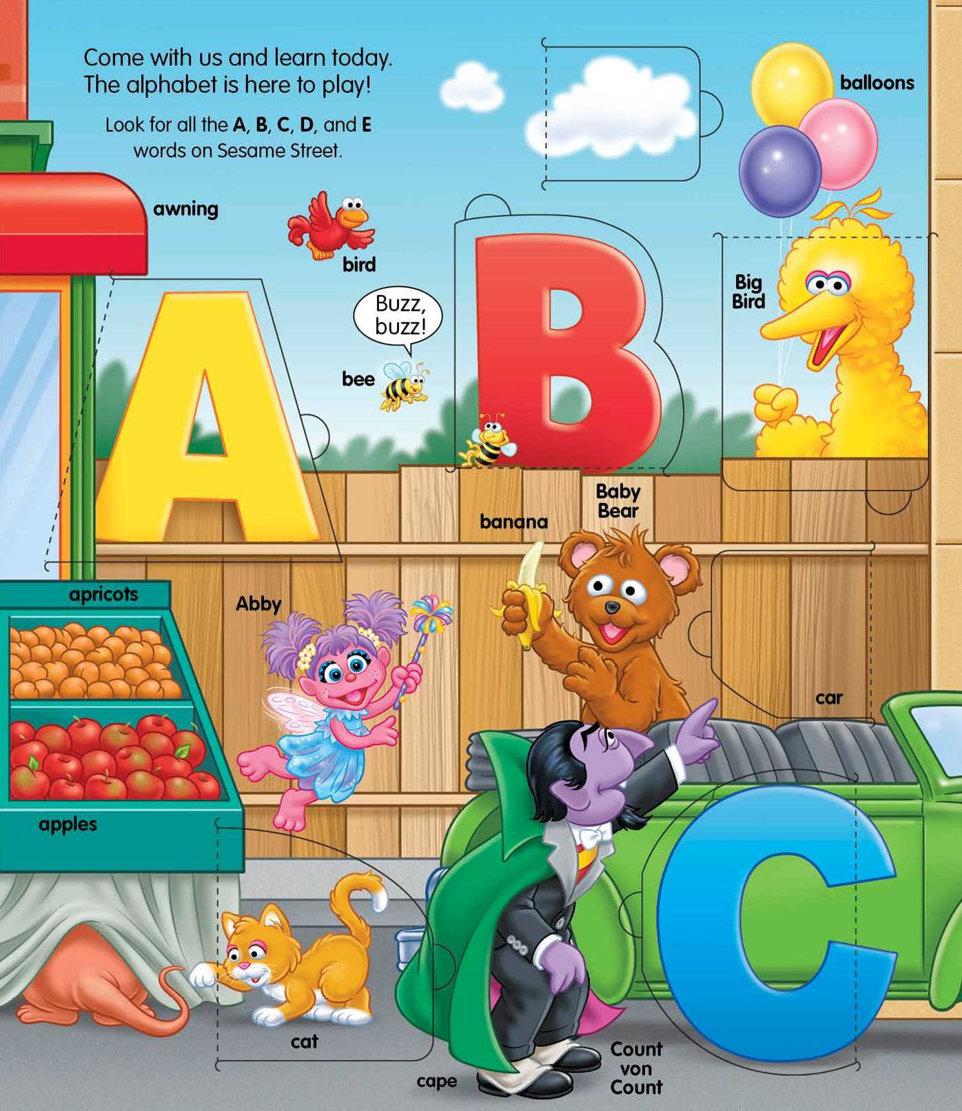 Sesame Street Elmo's ABC: Lift-the-Flap