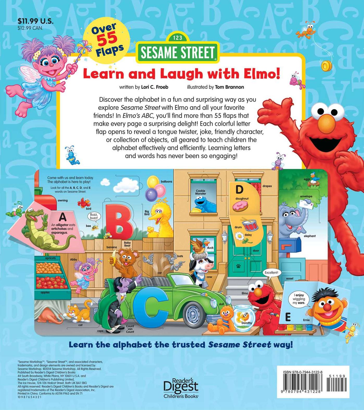 Sesame Street Elmo's ABC: Lift-the-Flap