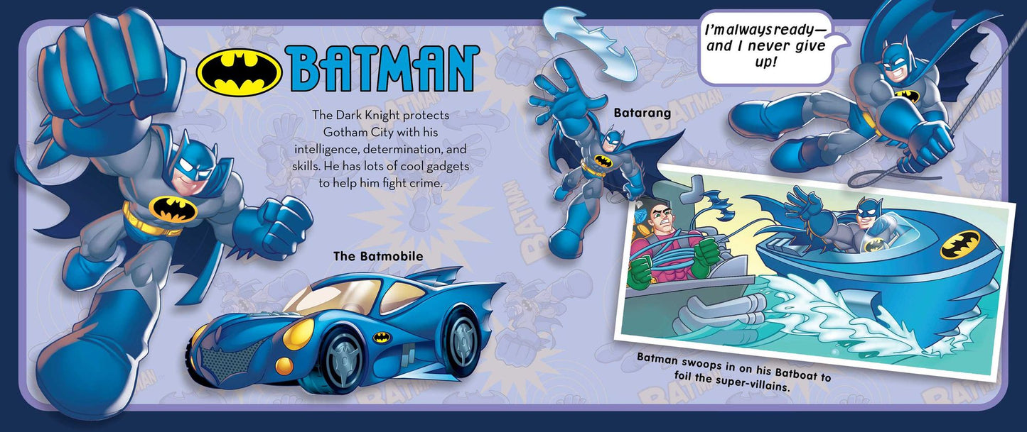 DC Super Friends Heroes to the Rescue: Book and 3-D Playset