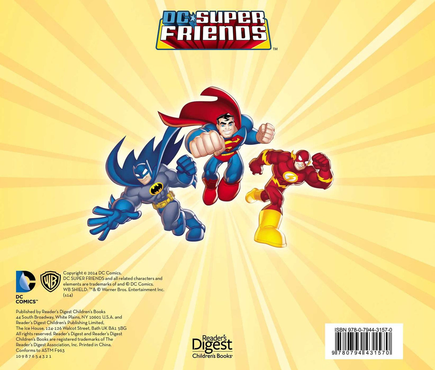 DC Super Friends Heroes to the Rescue: Book and 3-D Playset
