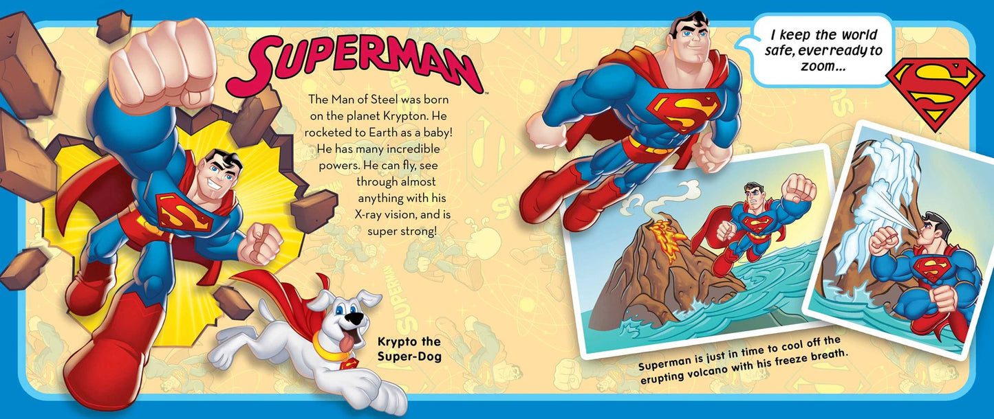 DC Super Friends Heroes to the Rescue: Book and 3-D Playset