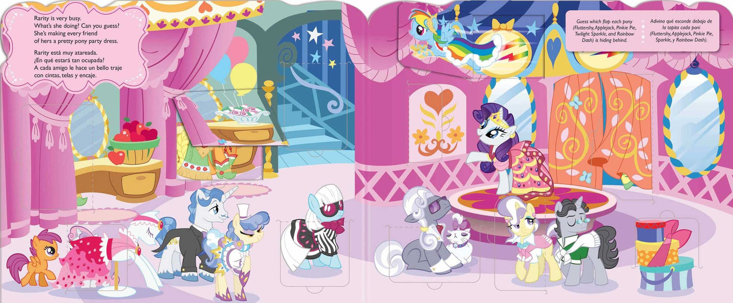 My Little Pony Pony Friends Are Forever/La Amistad de los Ponis es para Siempre: An English/Spanish Lift-the-Flap Book