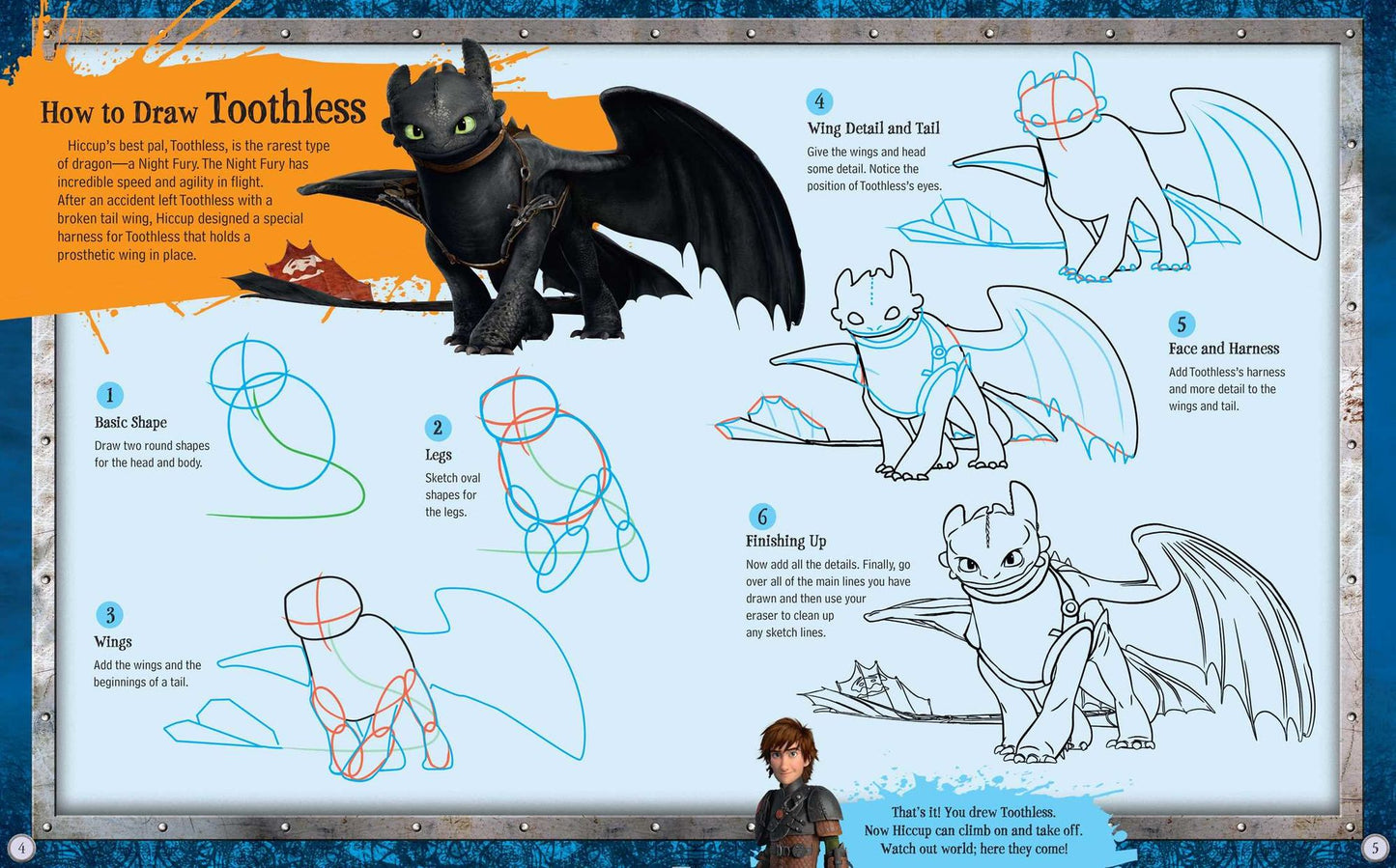 DreamWorks How to Train Your Dragon 2: Draw-It Dragons