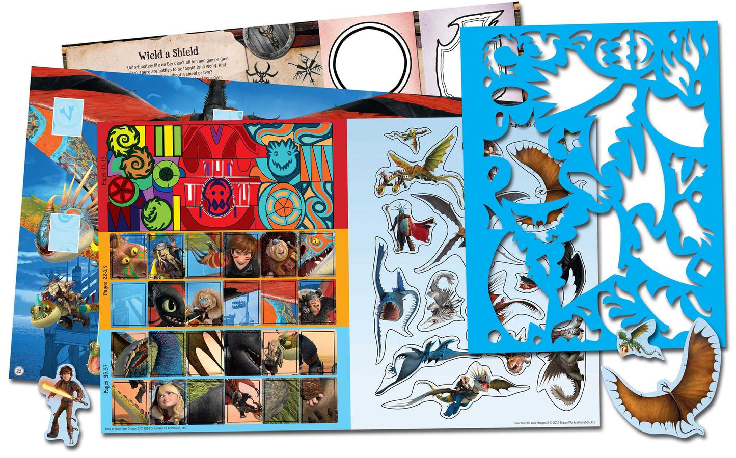 DreamWorks How to Train Your Dragon 2: Draw-It Dragons