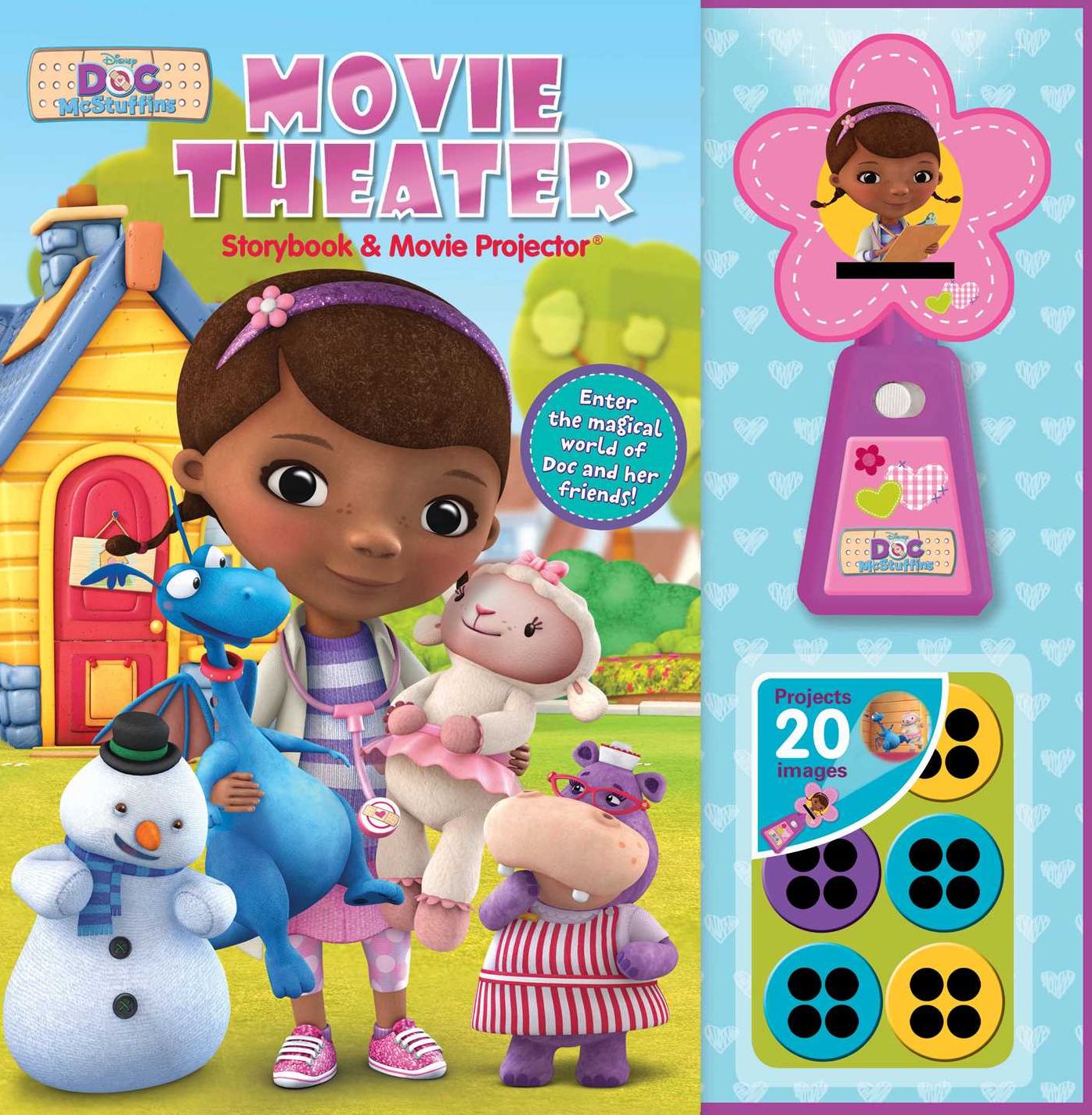 Disney Doc McStuffins Movie Theater Storybook & Movie Projector