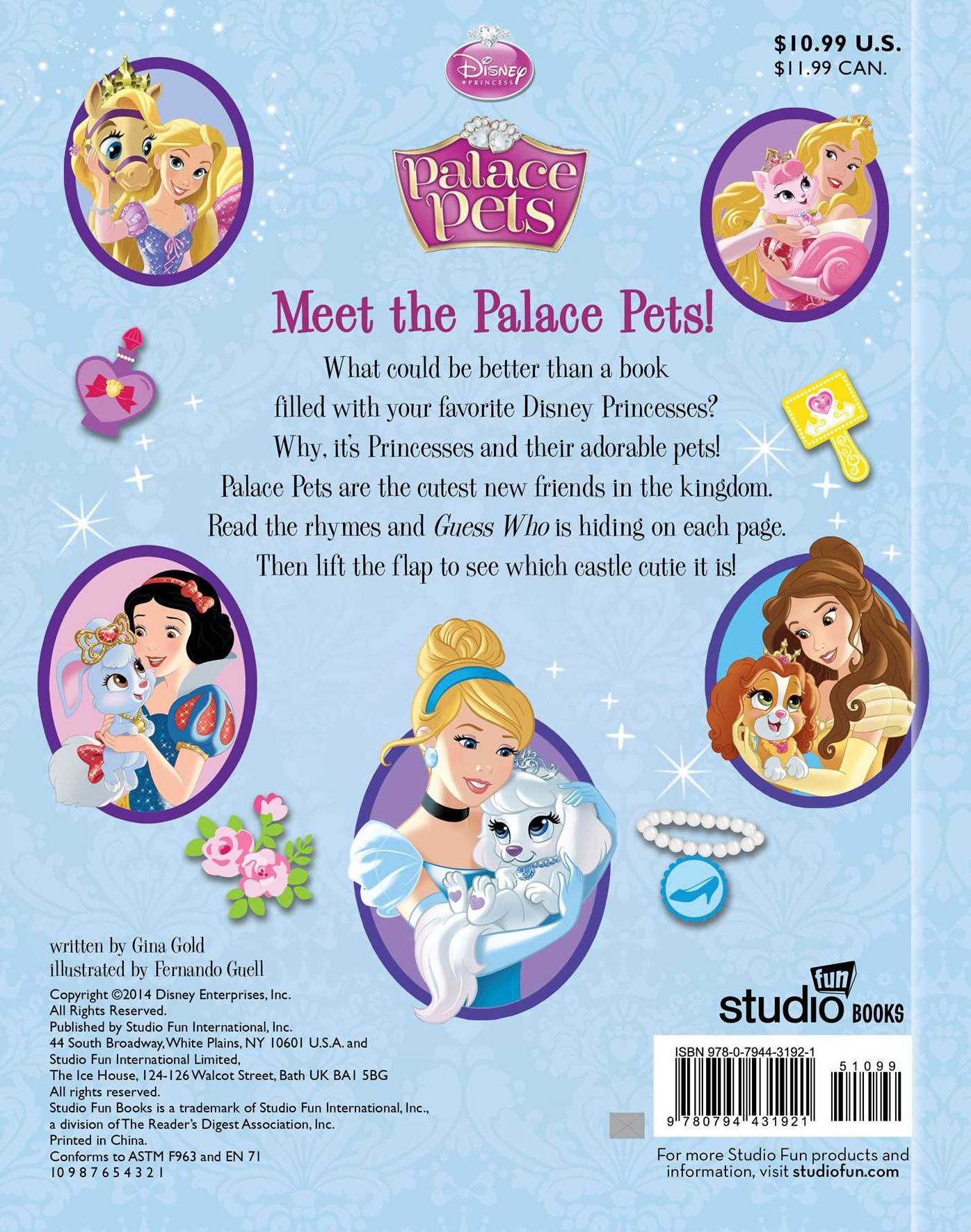 Disney Palace Pets Guess Who Castle Cuties