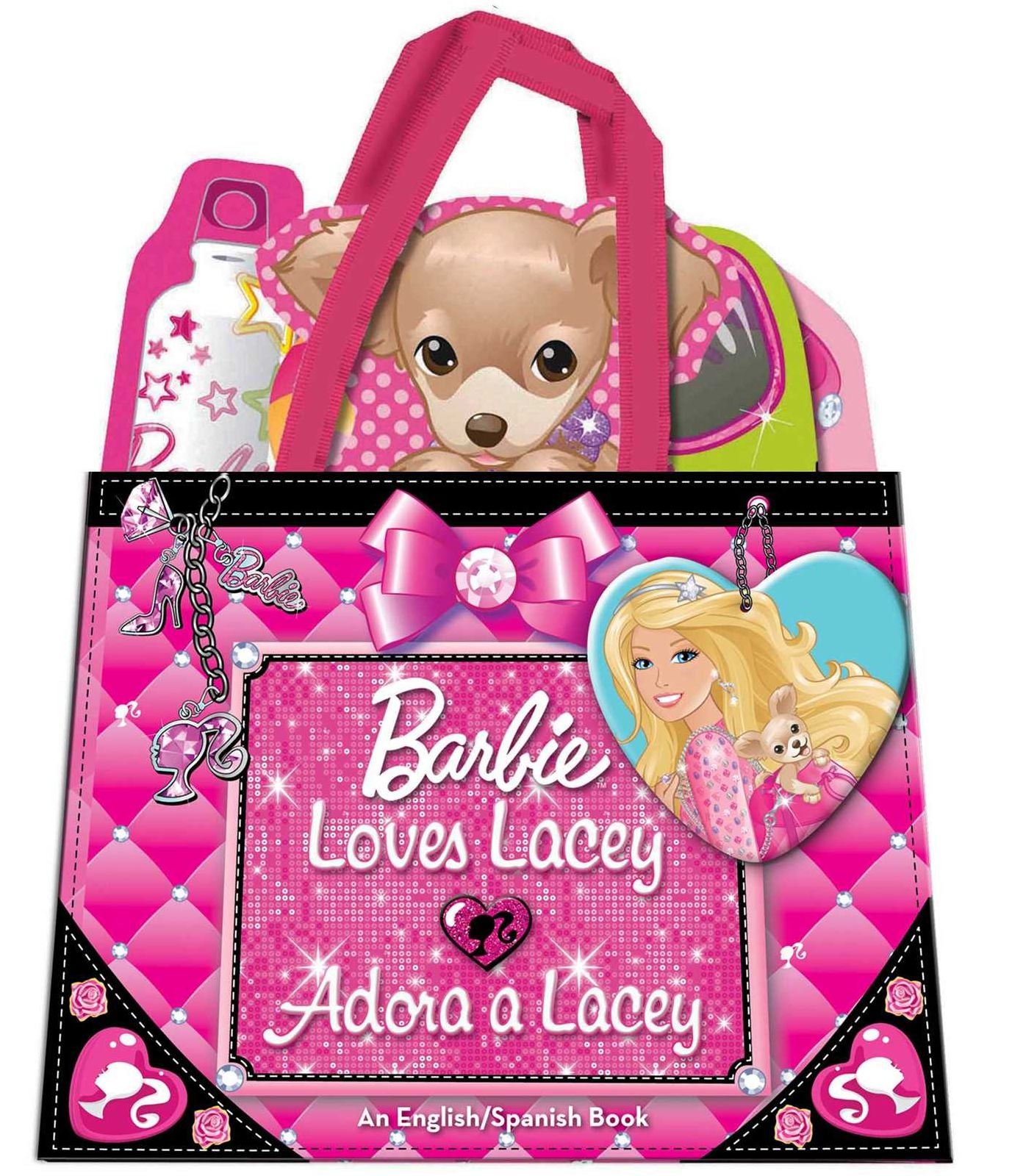 Barbie Loves Lacey/Adora a Lacey: An English/Spanish Book