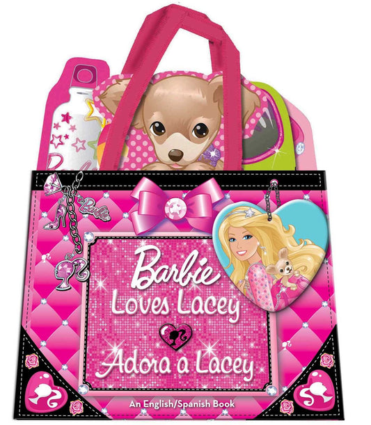 Barbie Loves Lacey/Adora a Lacey: An English/Spanish Book