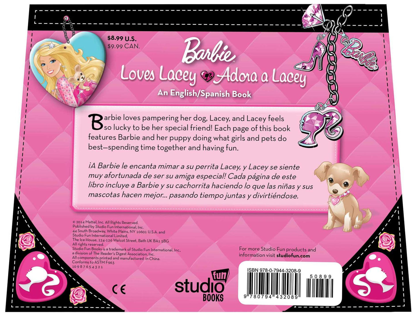 Barbie Loves Lacey/Adora a Lacey: An English/Spanish Book
