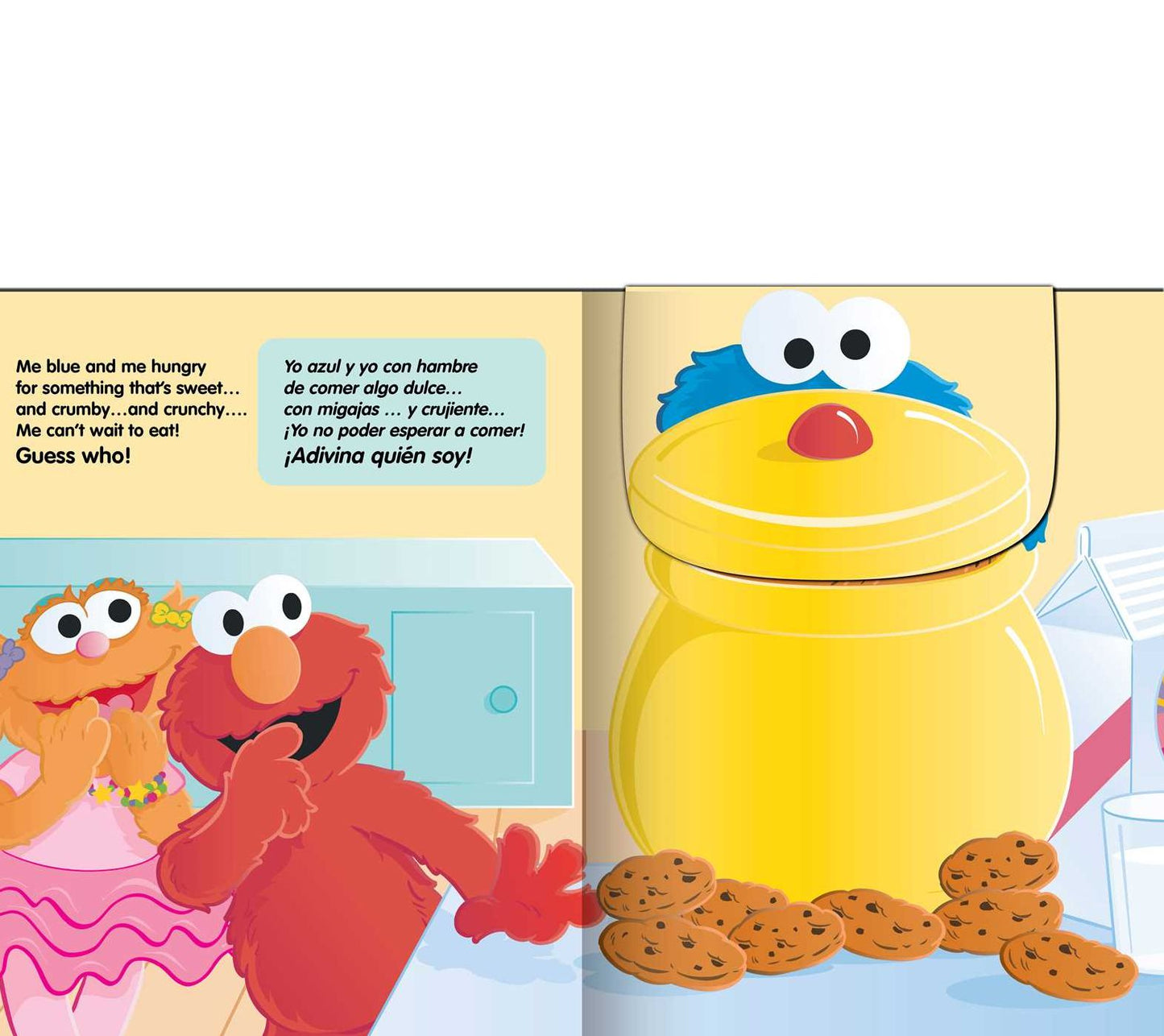 Sesame Street Guess Who, Elmo!/ï¿½Adivina quiï¿½n!