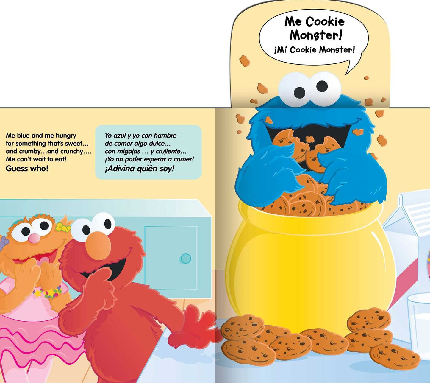 Sesame Street Guess Who, Elmo!/ï¿½Adivina quiï¿½n!