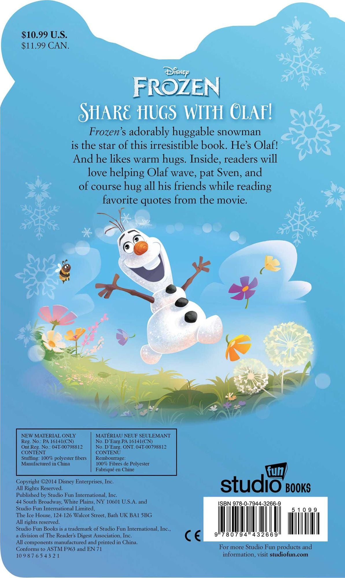 Disney Frozen Melt My Heart: Share Hugs with Olaf!