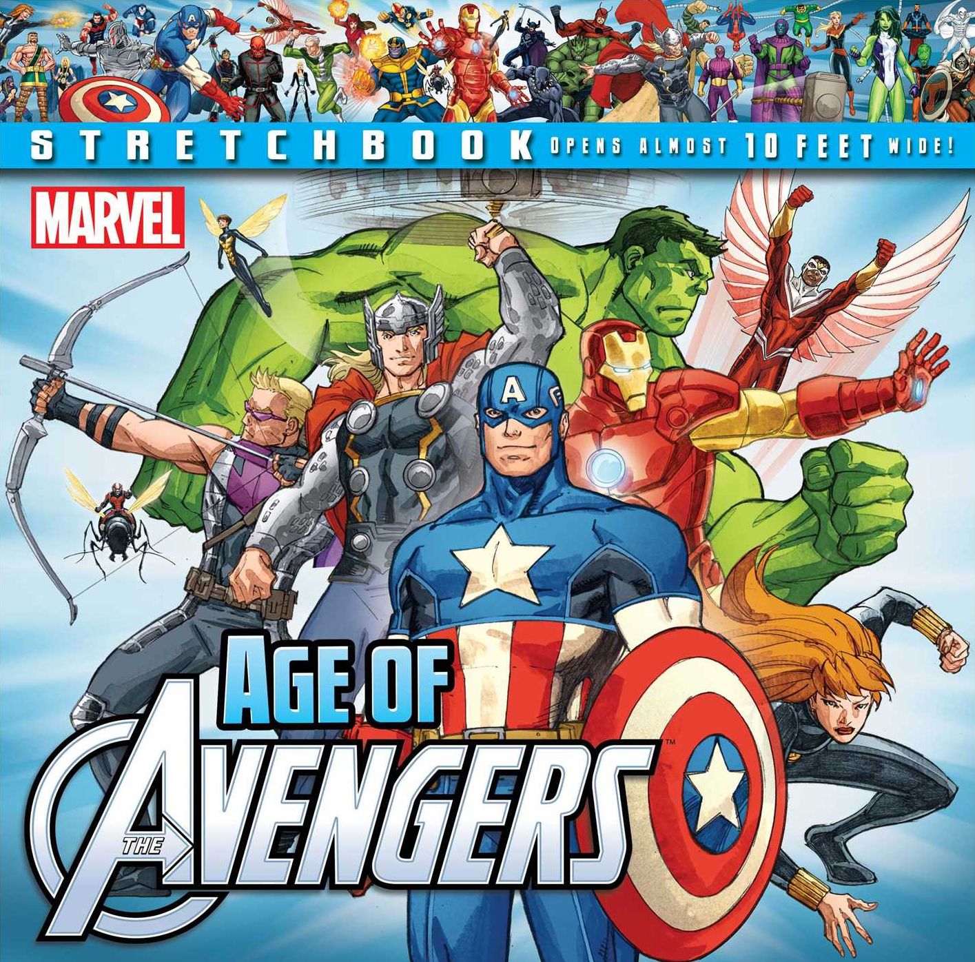 Marvel Age of Avengers Stretchbook