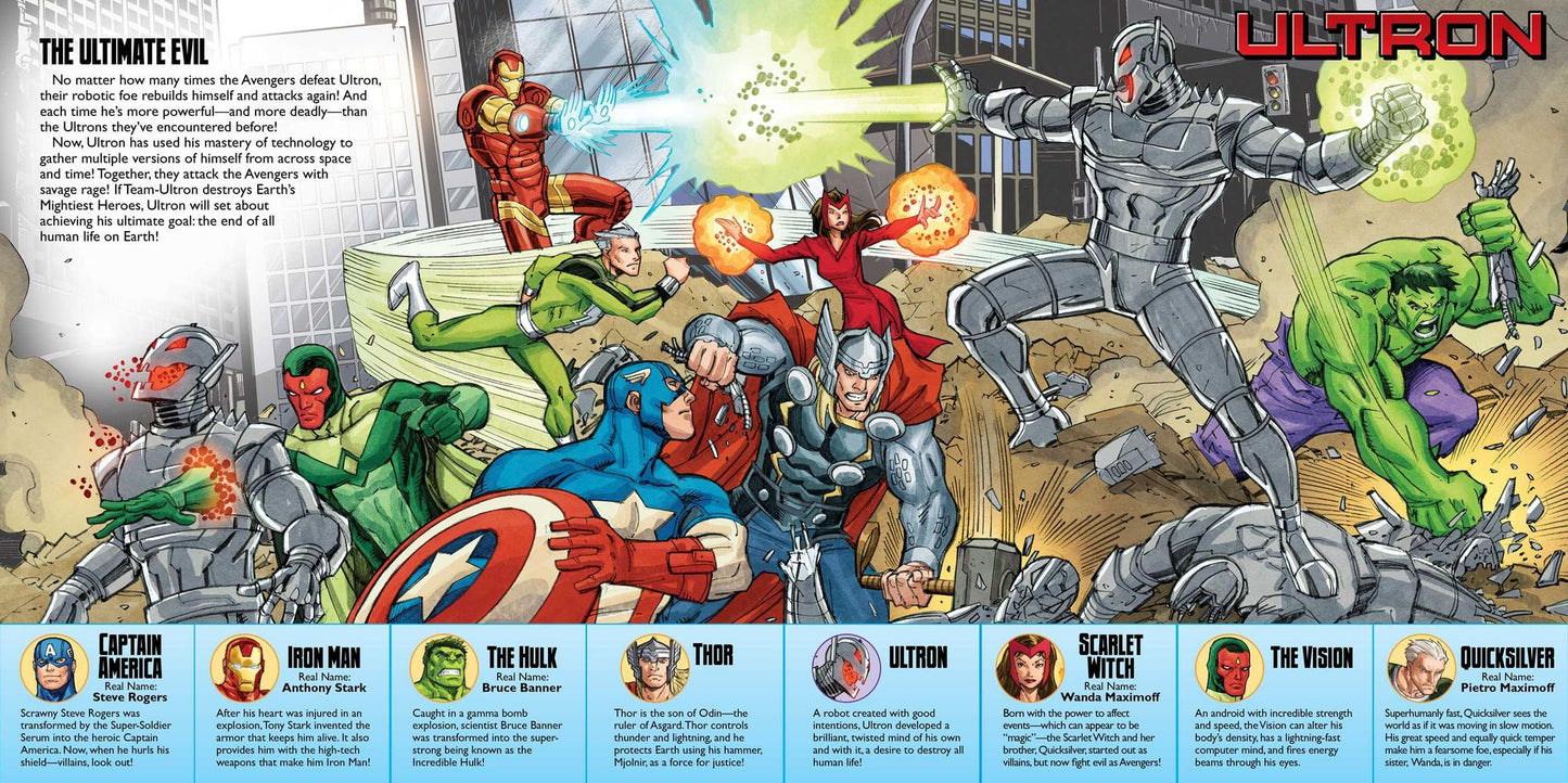 Marvel Age of Avengers Stretchbook