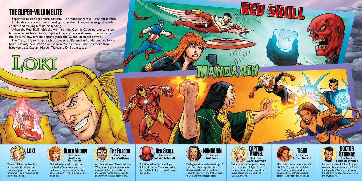 Marvel Age of Avengers Stretchbook
