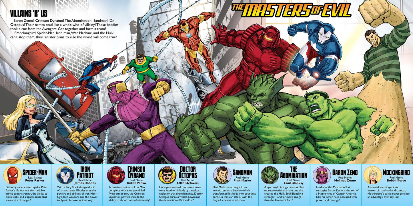 Marvel Age of Avengers Stretchbook