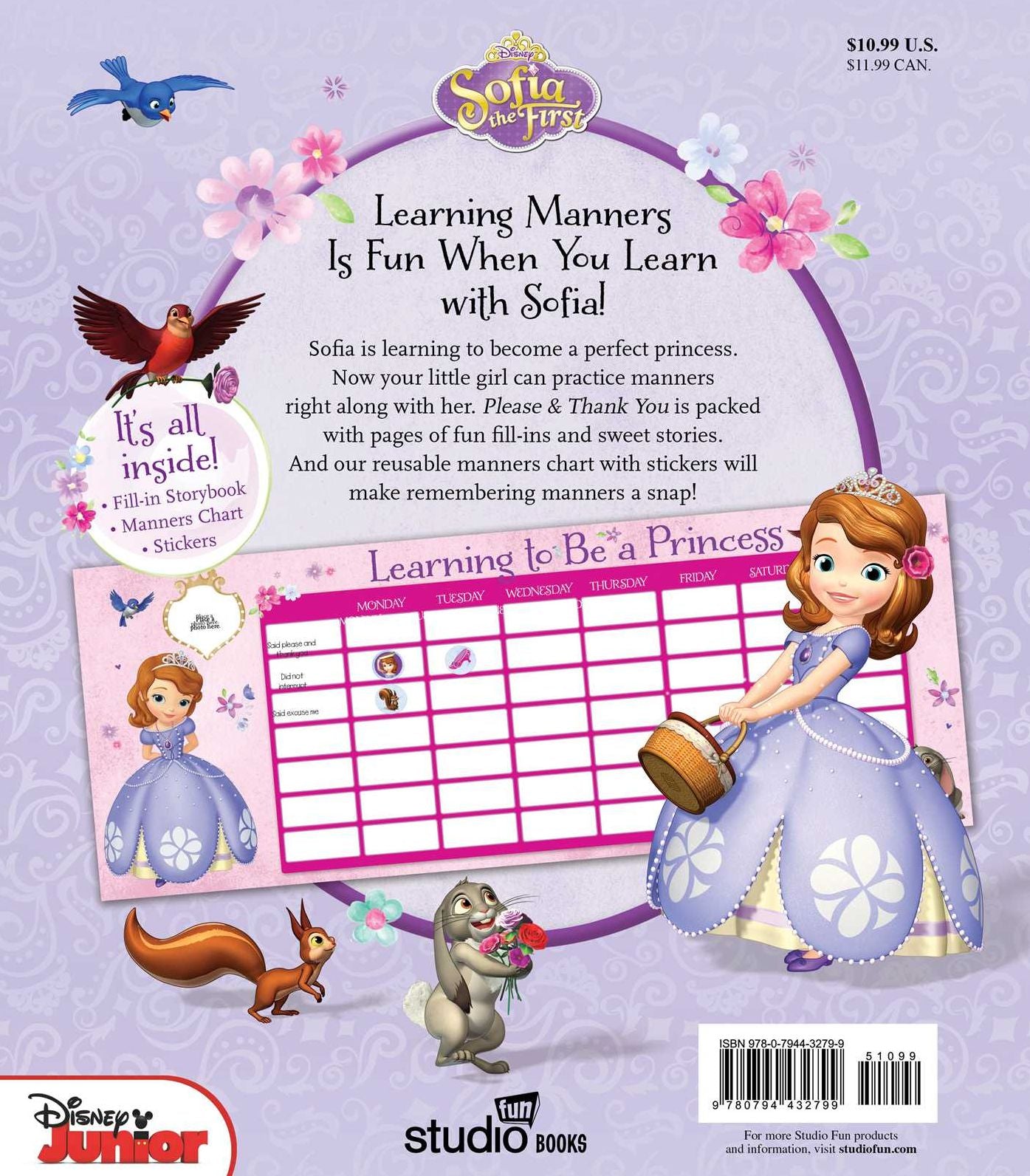 Disney Sofia the First: Please & Thank You: Your Guide to Becoming the Perfect Princess!