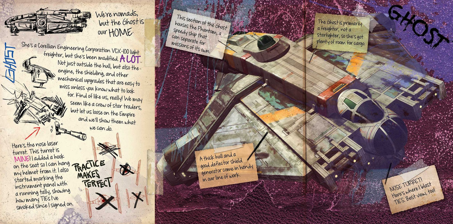 Star Wars Rebels: Sabine My Rebel Sketchbook