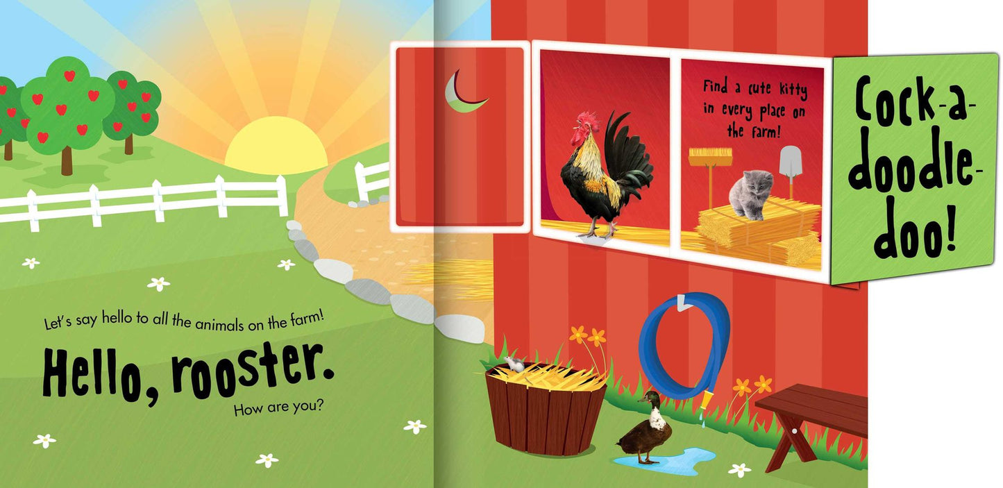 ASPCA Kids: Hello, Farm!: A Lift-the-Flap Book