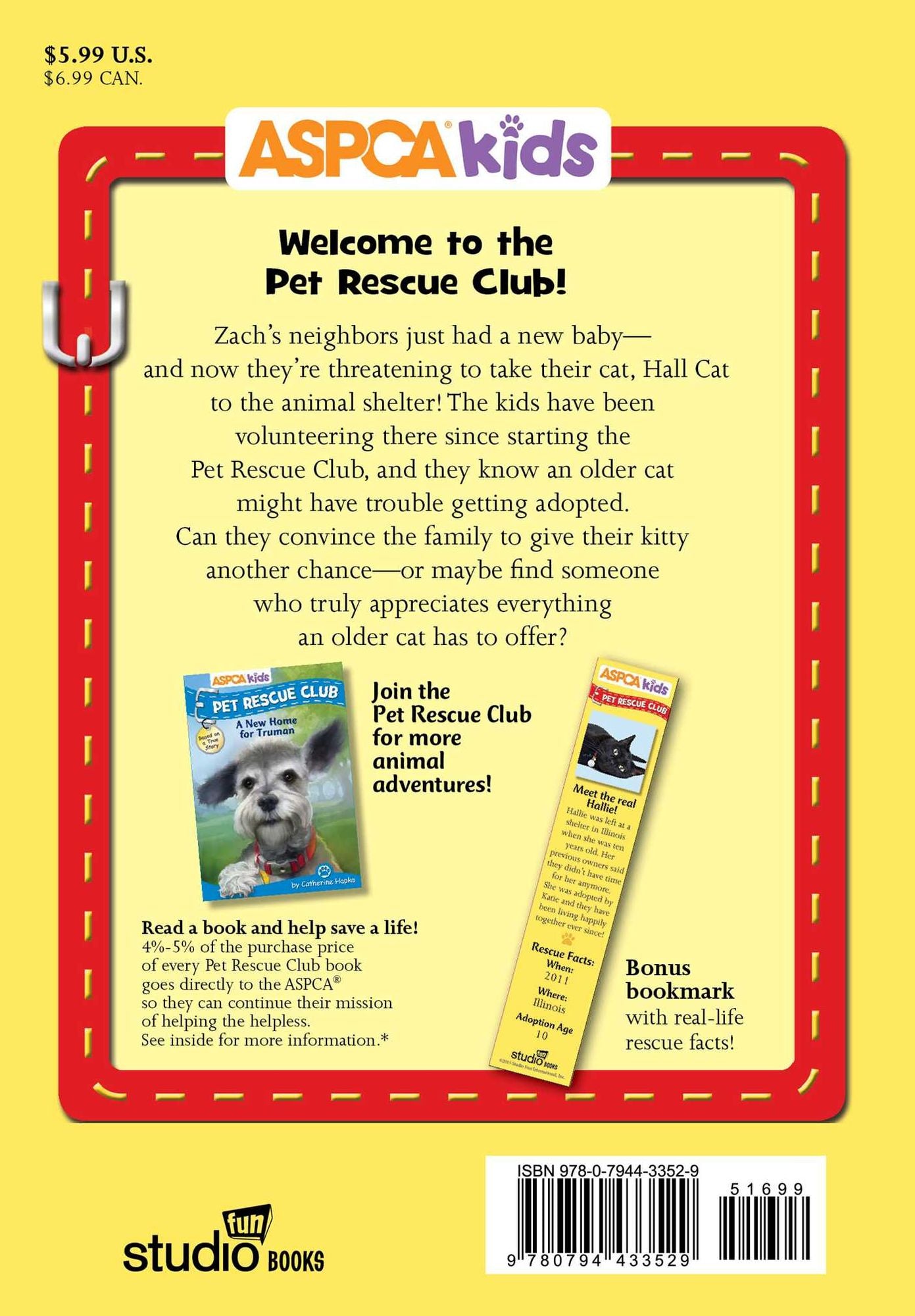 ASPCA Pet Rescue Club: No Time for Hallie
